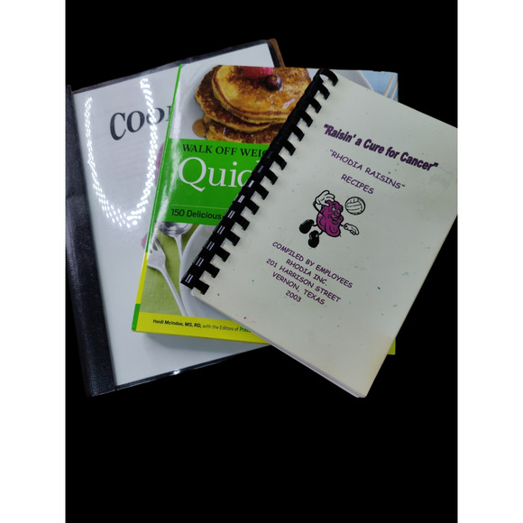Bundle of Health centered cookbooks - Picture 1 of 5